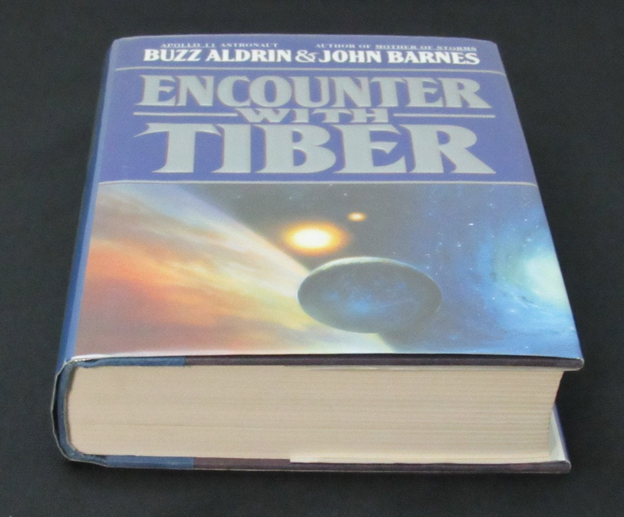 Buzz Aldrin Signed/Autographed "Encounter with Tiber" Book PSA/DNA 190229