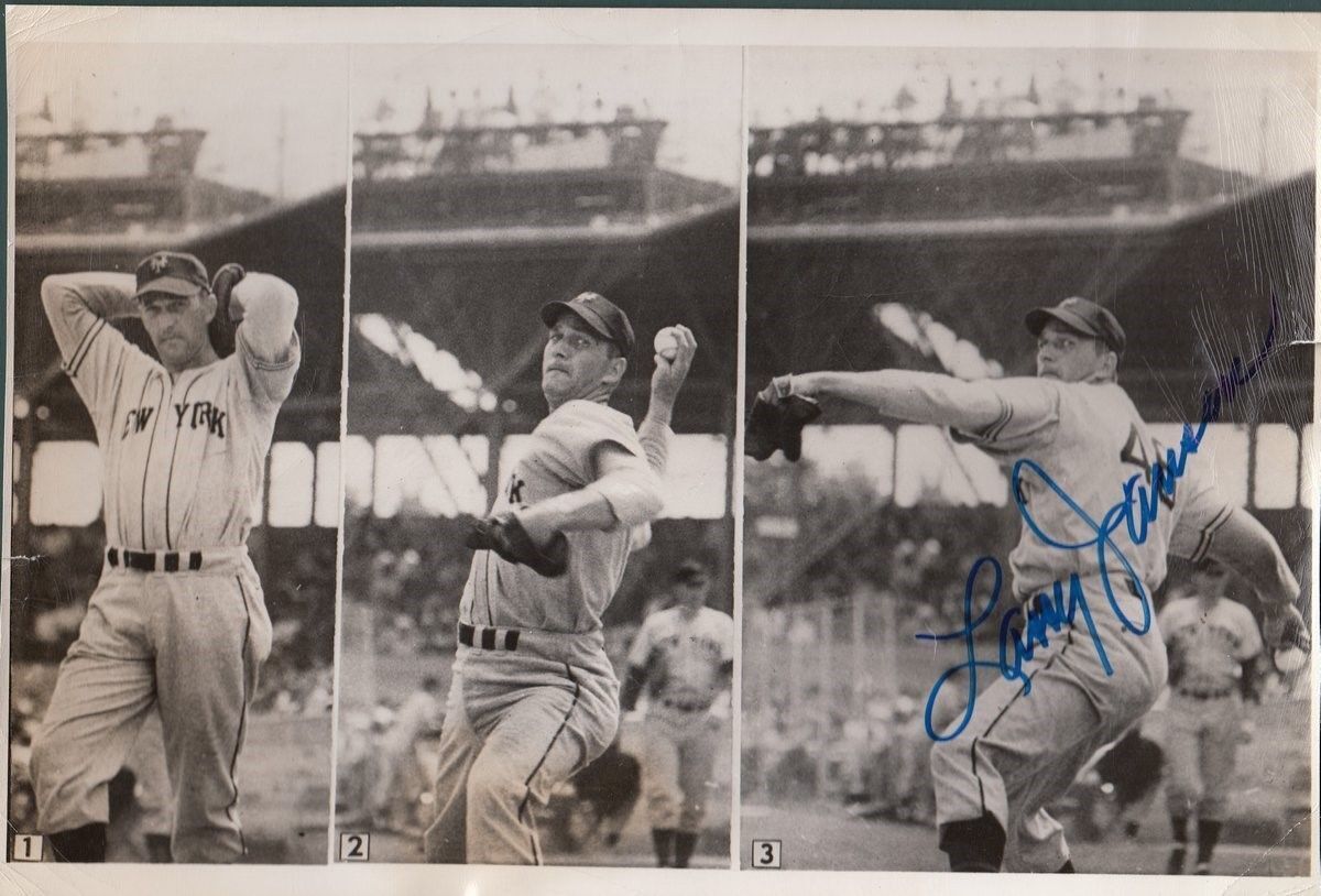 Larry Jansen Signed/Autographed Giants 8X10 Photo 128572