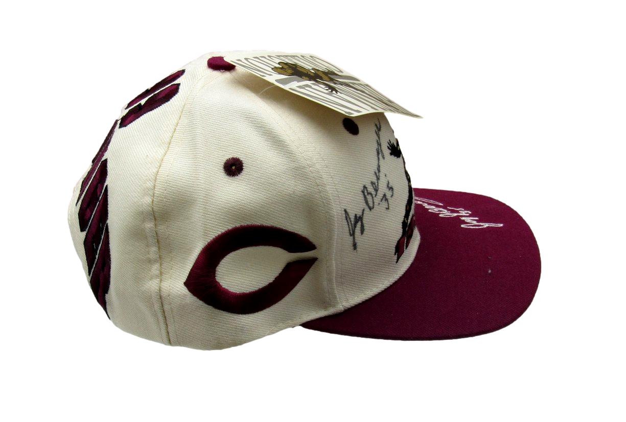 Jay Berwanger Signed/Inscribed Baseball Hat 1935 Heisman Chicago JSA 185512