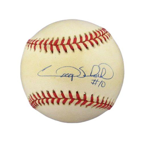 Gary Sheffield Signed/Auto 1997 World Series Baseball Marlins PSA/DNA 190572