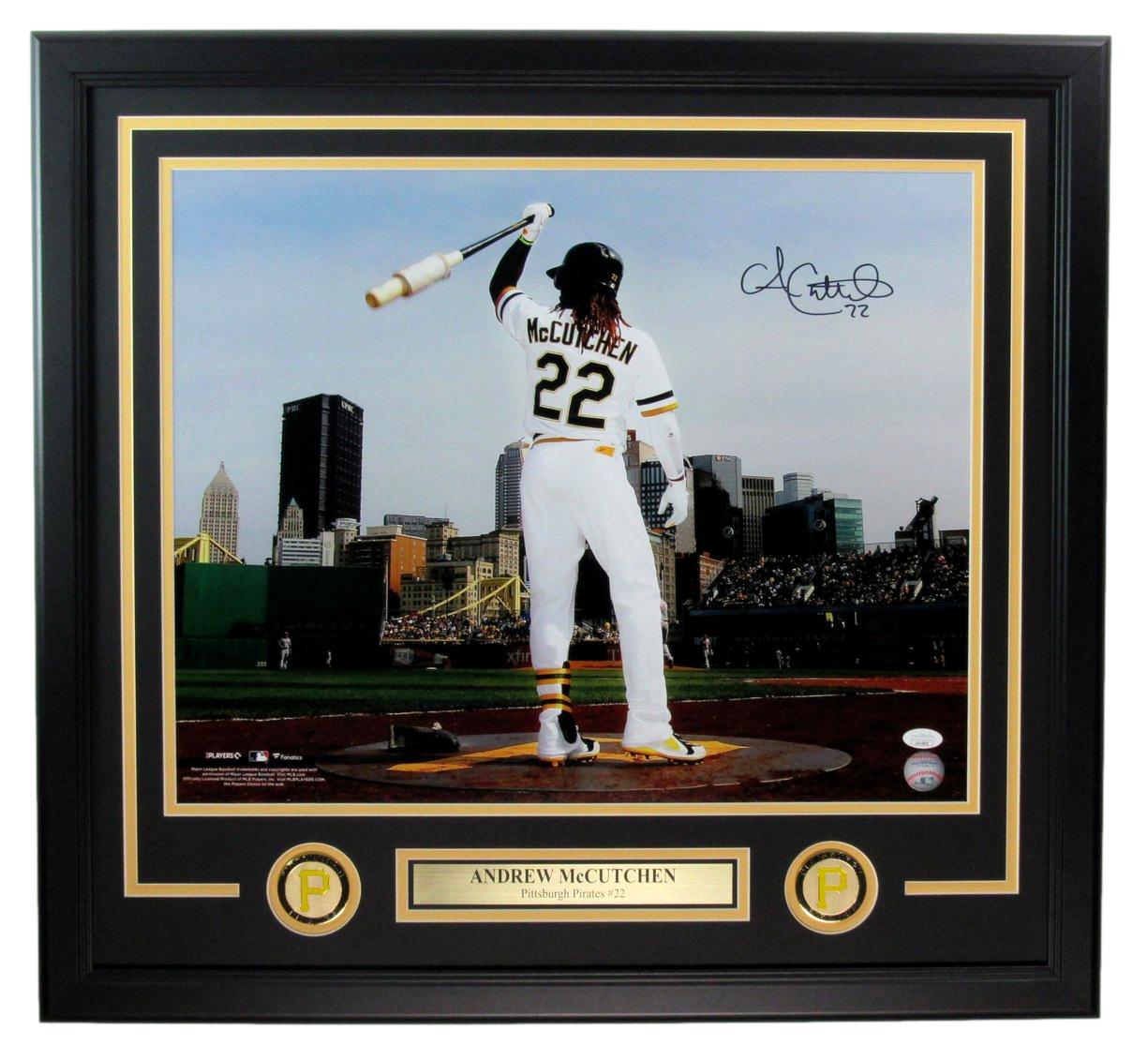 Andrew McCutchen Signed/Auto 16x20 Photo Pittsburgh Pirates Framed JSA 190254