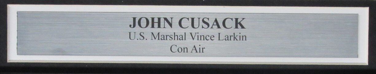 John Cusack Autographed 8x10 Photo "Con Air - Vince Larkin" Framed Beckett