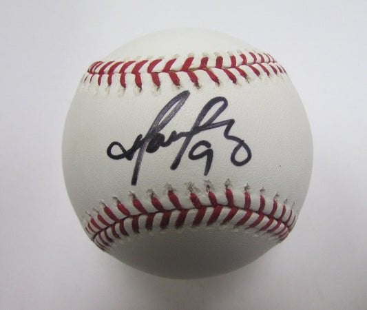 Tomas Perez Phillies Signed/Autographed OML Baseball 139429