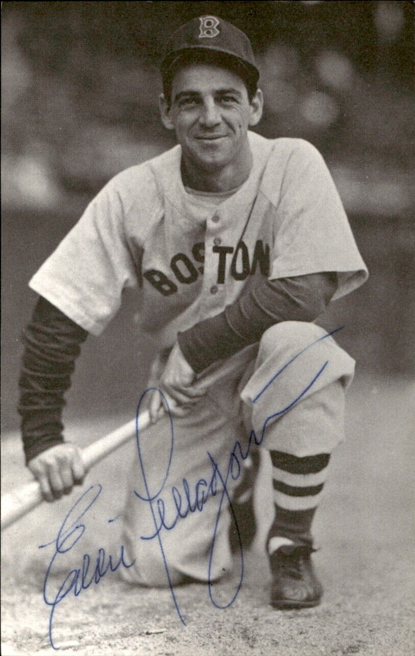 Eddie Pellagrini Red Sox d. 2006 Signed/Autographed 3x5  Photo 178705