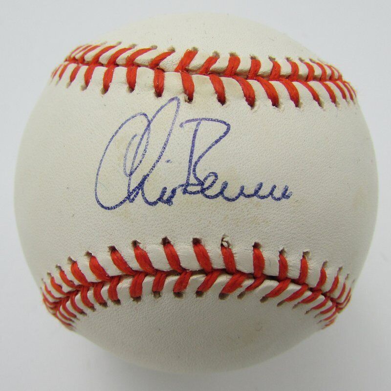 Chris Berman Autographed OAL Ripken Baseball Sports Commentator JSA