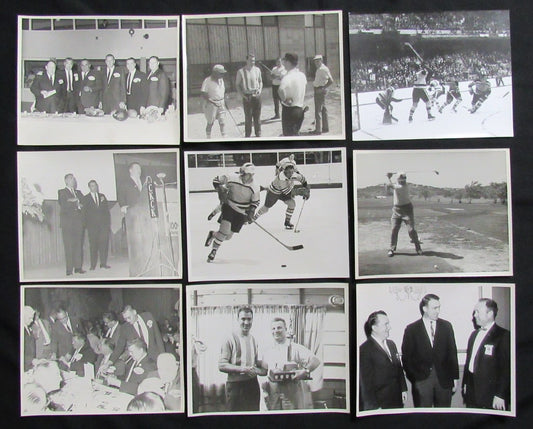 Lot of 31 Vintage Boston Bruins B/W Team and Individual 8x10 Photos 181811