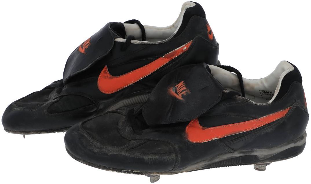 May 2, 1993 - Cal Ripken Jr. Game-Used Pair of Nike Cleats - Ripken LOA 181035