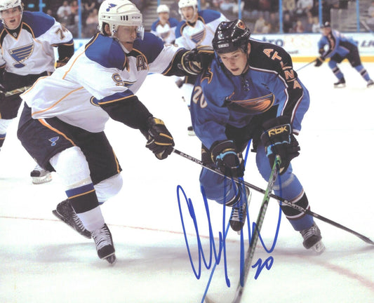 Colby Armstrong Atlanta Thrashers Signed/Autographed 8x10 Photo 152488