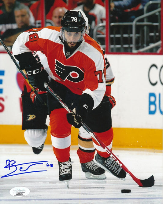 Pierre-Edouard Bellemare Flyers Signed/Autographed 8x10 Photo JSA 159128