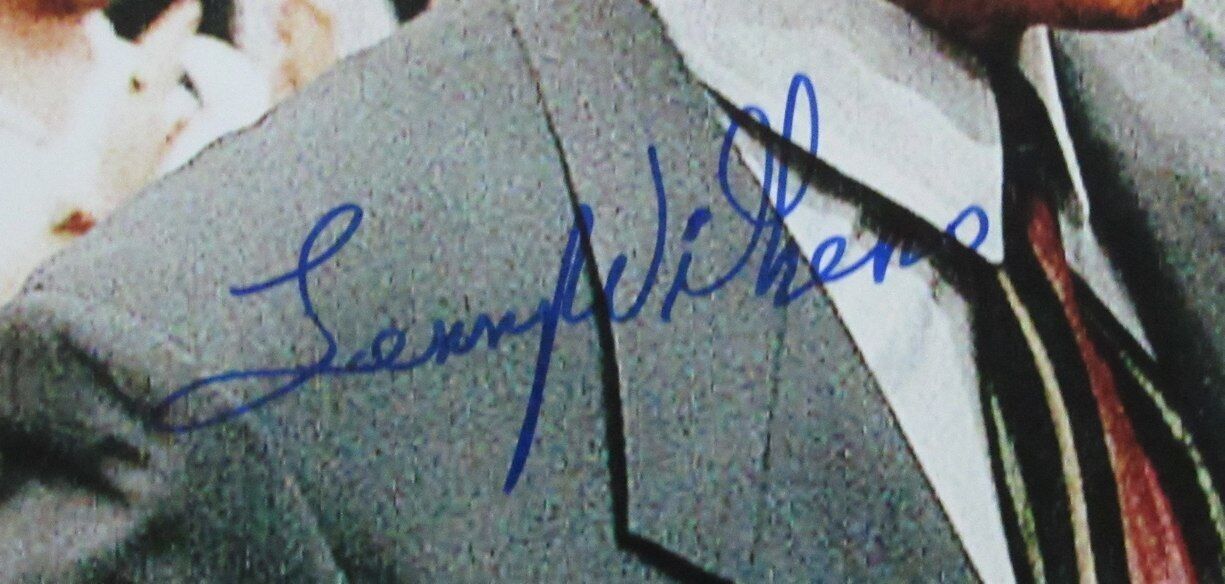 Lenny Wilkens HOF Autographed 11x14 Photo Atlanta Hawks JSA