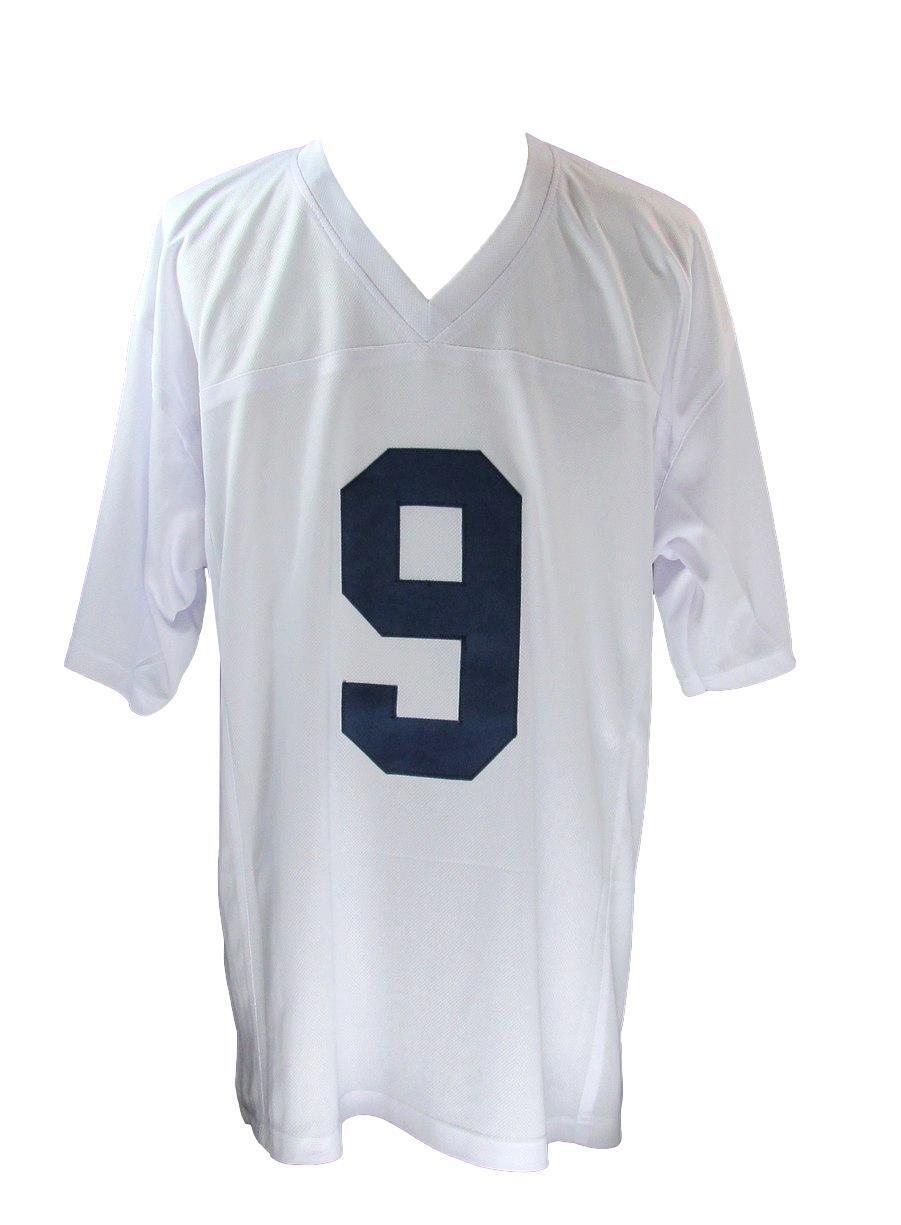 Joey Porter Jr. Autographed/Inscr Custom Football Jersey Penn State PSA/DNA