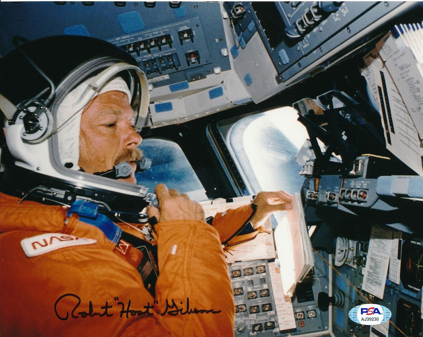 Robert Hoot Gibson NASA Astronaut Signed/Autographed 8x10 Photo PSA/DNA 164262