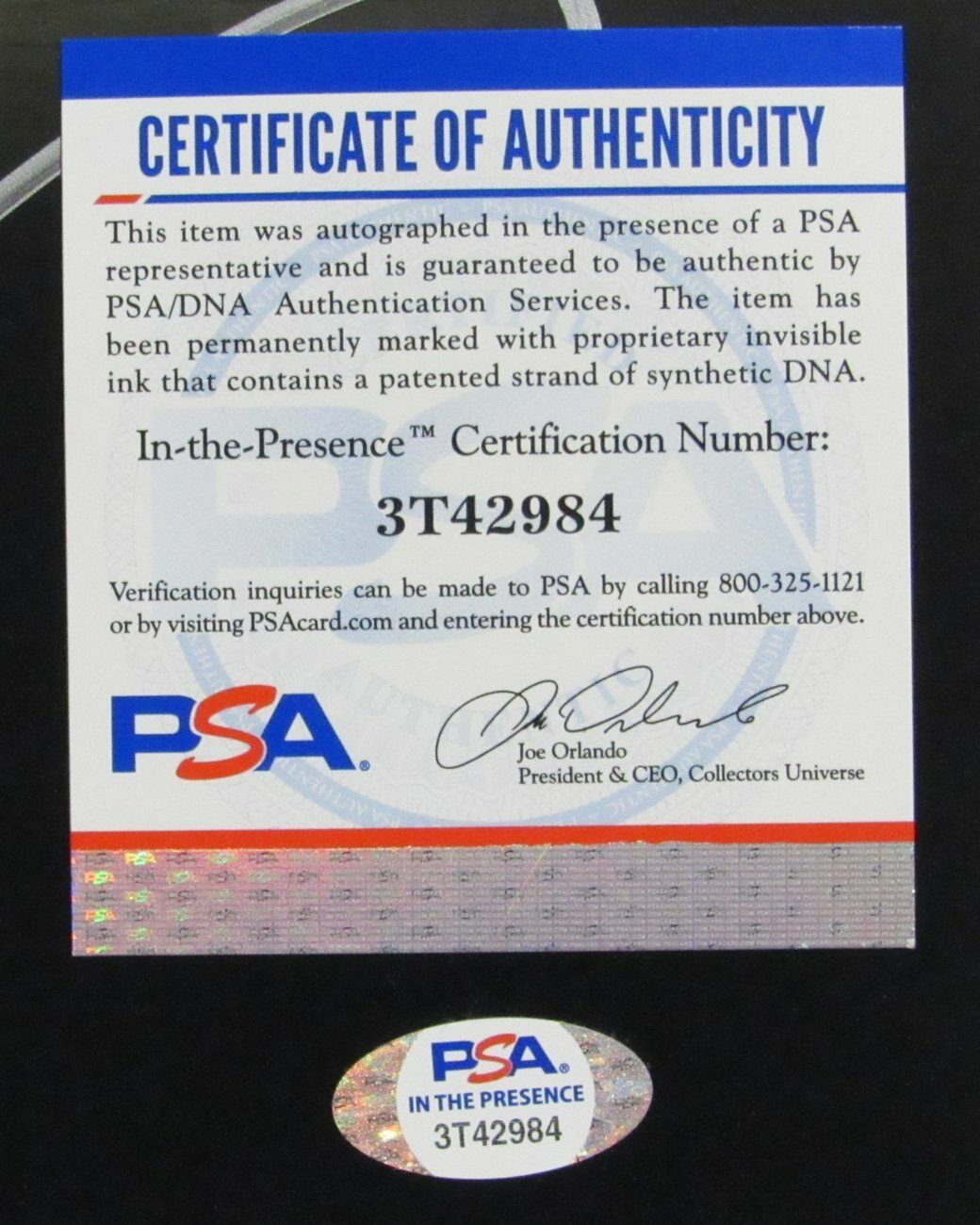 Julius Erving/Allen Iverson HOF 76ers Dual-Signed 16x20 Photo PSA/DNA 167253