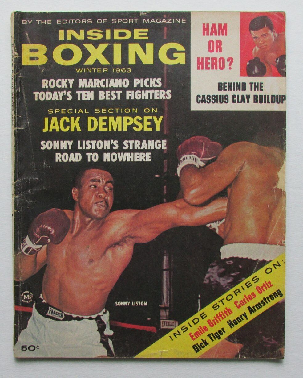 Winter 1963 Inside Boxing Magazine Sonny Liston 167895