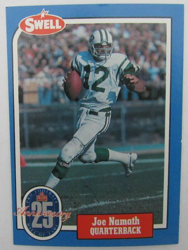 Swell 1988 Football Greats Card Set - Pro Football HOF 25th Anniversary 141631