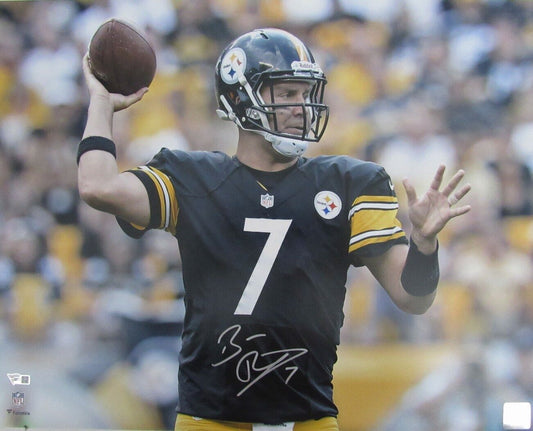 Ben Roethlisberger Autographed 16x20 Photo Pittsburgh Steelers Fanatics