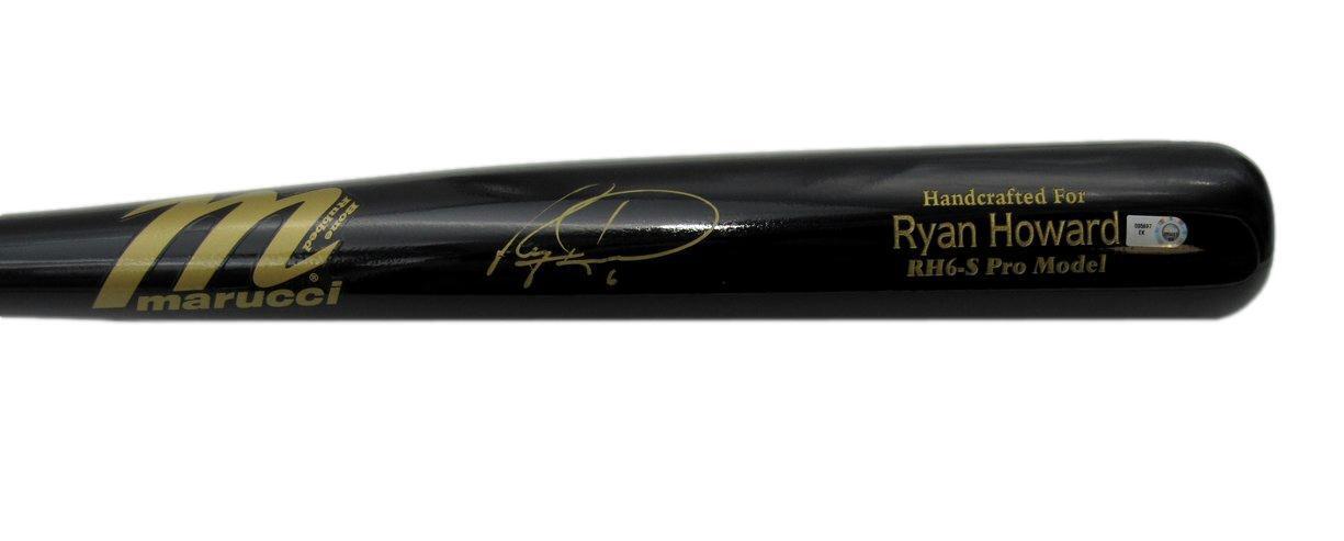 Ryan Howard Autographed Marucci Baseball Bat Philadelphia Phillies MLB Hologram