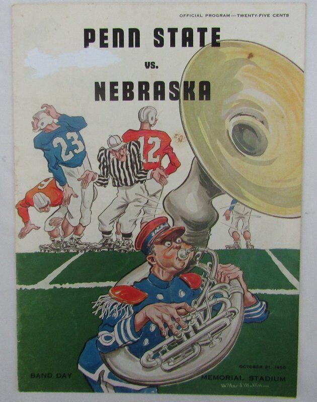 1950 Penn State Nittany Lions vs. Nebraska  College Football Program 137611