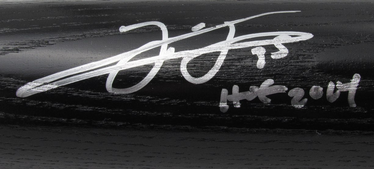 Frank Thomas HOF Signed/Inscr Louisville Slugger Bat White Sox JSA 192222