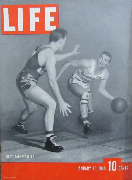 Vintage LIFE Magazine January 15, 1940 - USC's Ralph Vaughn 164747