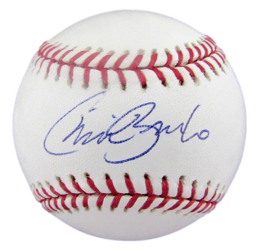 Chris Burke Autographed OML Baseball Houston Astros PSA/DNA 182605