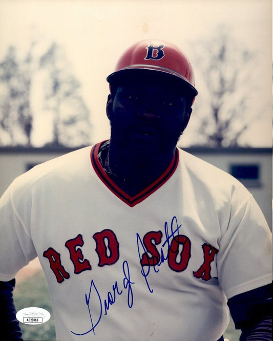 George Scott Autographed 8x10 Photo Boston Red Sox JSA