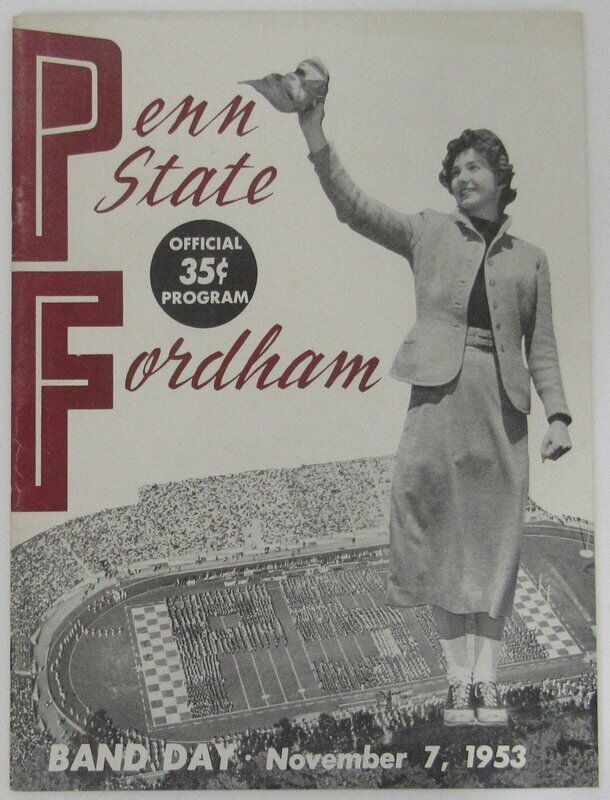 1953 Penn State Nittany Lions vs. Fordham Football Program 137631