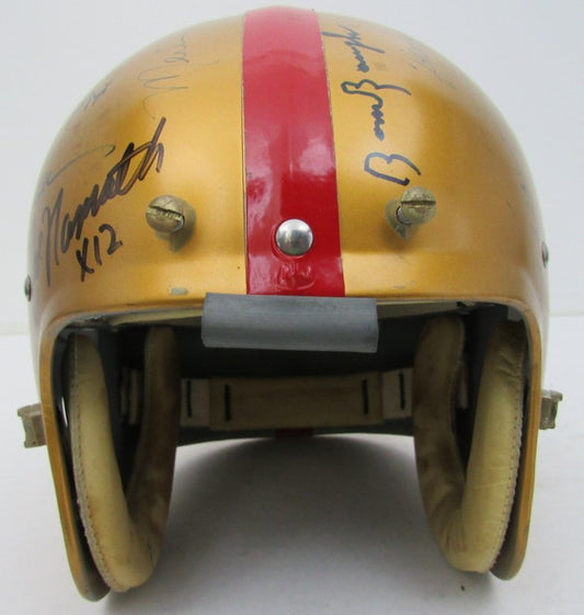 Wilson TK RK Full Size Suspension Helmet Signed By 34 HOFers & Greats JSA 131558