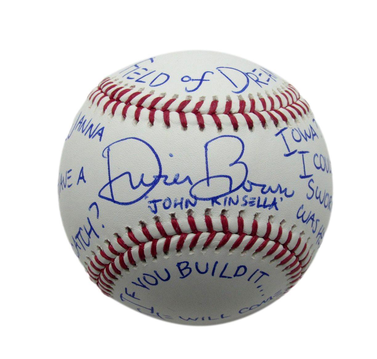 Dwier Brown Autographed/Inscribed Rawlings OML Baseball "Field Of Dreams" JSA