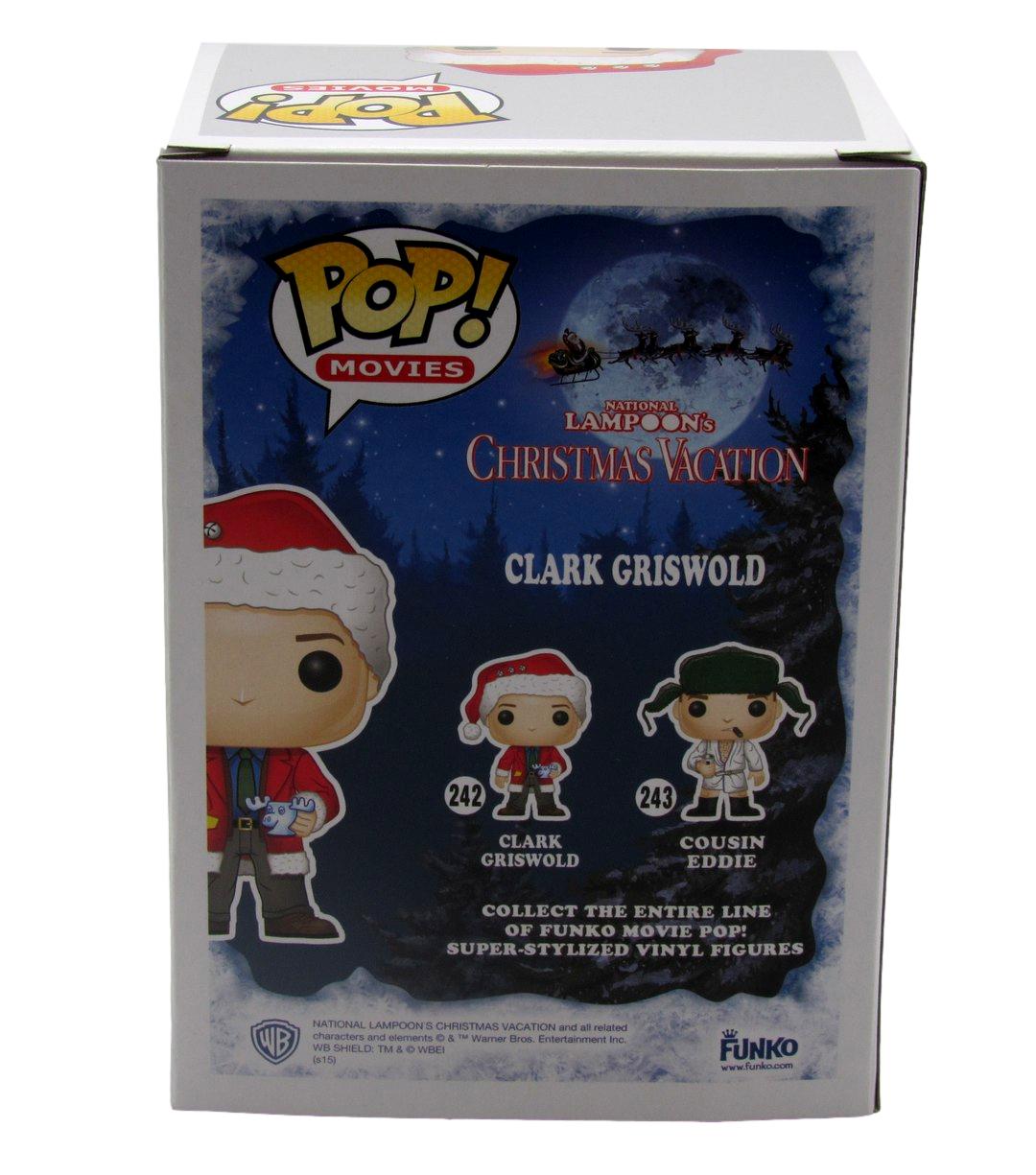 Chevy Chase Signed/Auto Funko Pop! #242" Christmas Vacation" Beckett 189755