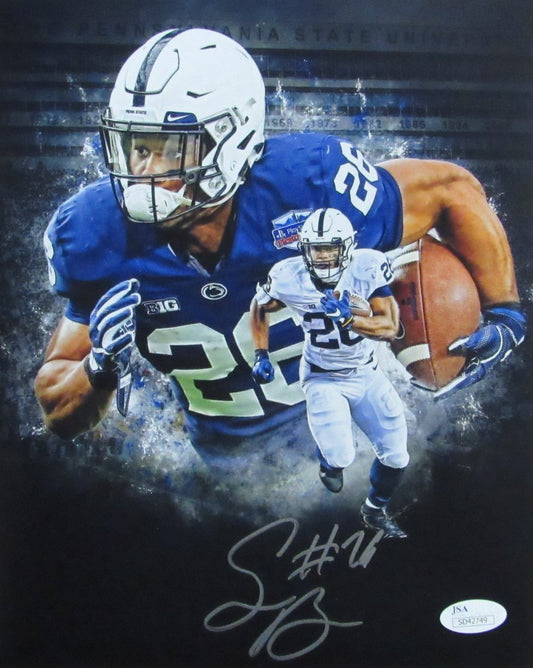 Saquon Barkley Autographed 8x10 Photo Penn State JSA 182848