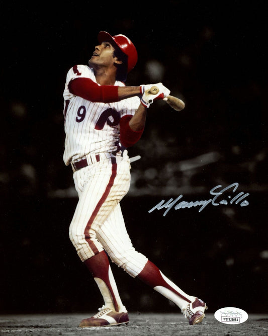 Manny Trillo Philadelphia Phillies Signed/Autographed 8x10 Photo JSA 167290