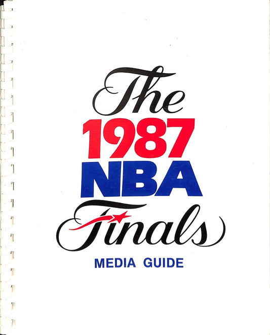 1987 NBA Finals  Lakers vs. Celtics Media Guide Bird/Magic 180726