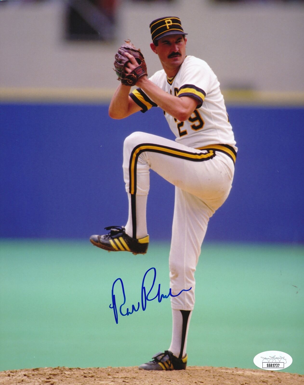 Rick Rhoden Pittsburgh Pirates Signed/Autographed 8x10 Photo JSA 165430