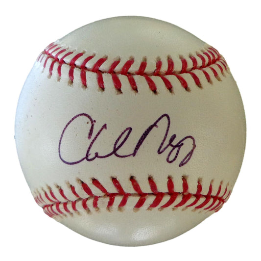 Charles Nagy Autographed OML Baseball Cleveland Indians 179943