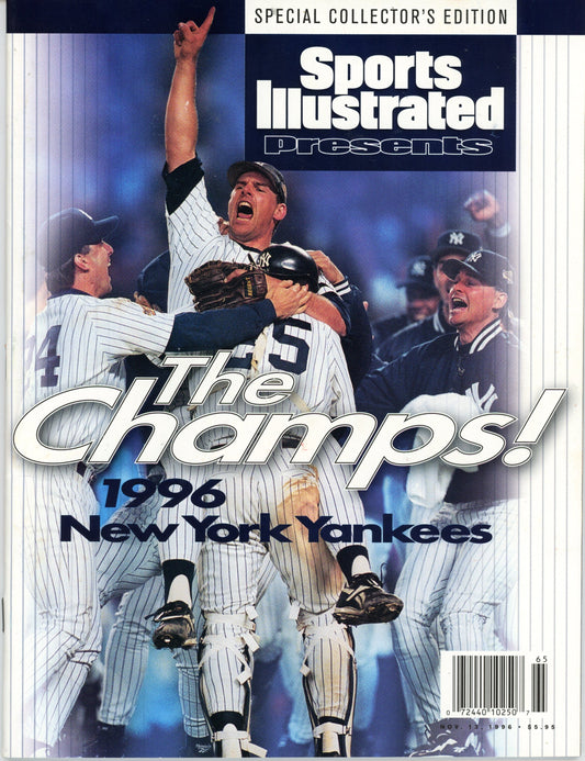 1996 New York Yankees Sports Illustrated Collector's Edition NO LABEL 182356