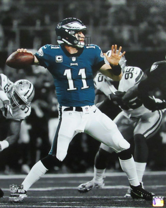 Carson Wentz Philadelphia Eagles Unsigned 16x20 Photo 162813