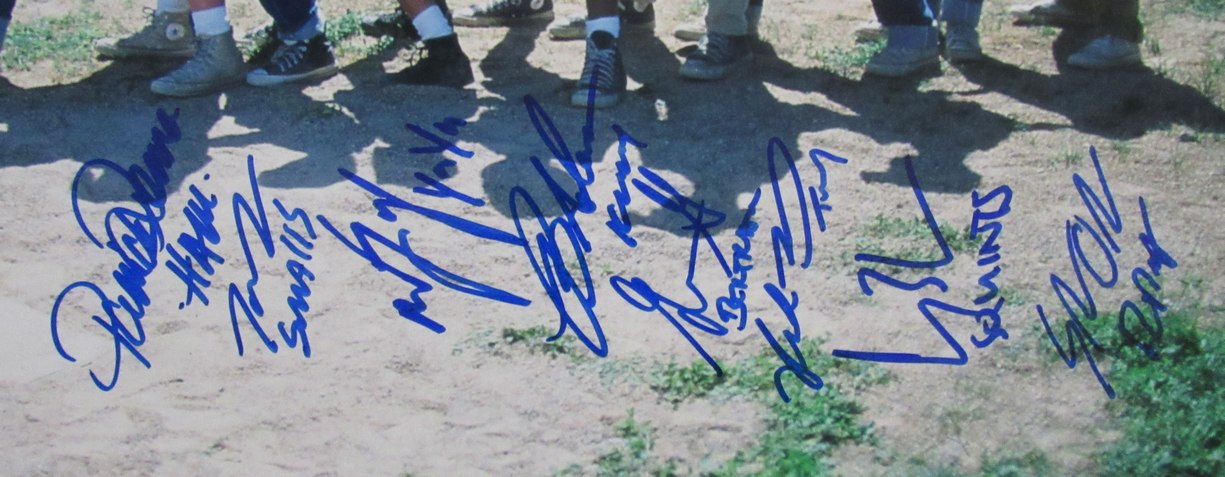 "The Sandlot" Autographed/Inscribed by 8 Actors 16x20 Photo PSA/DNA 191974