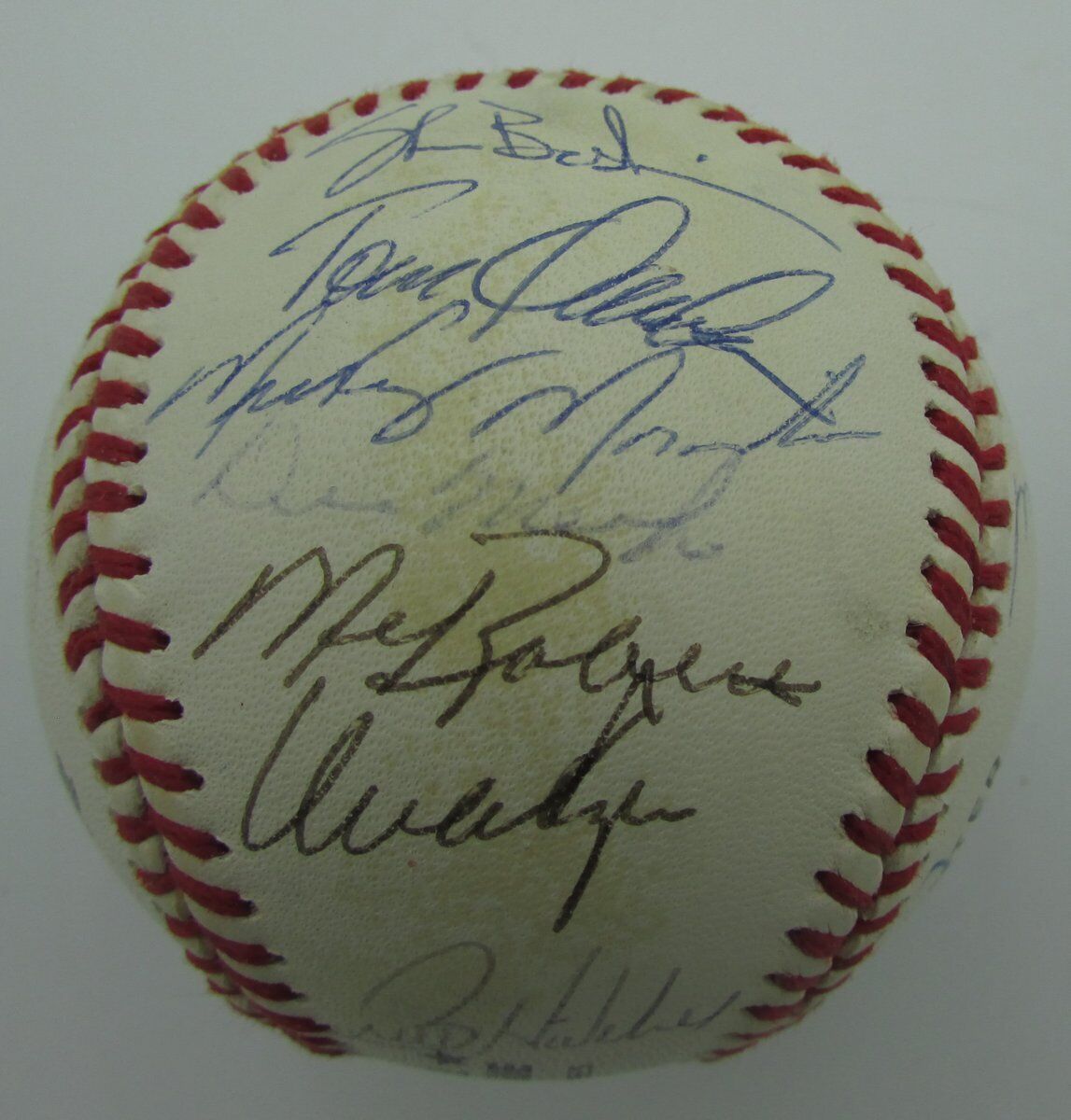 1994 Phillies Team Signed by 26 ONL Baseball Fregosi Daulton 149234