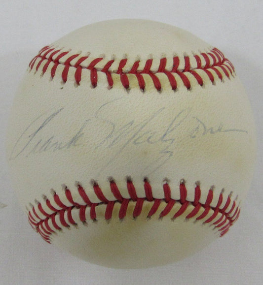 Frank Malzone Boston Red Sox Signed OAL Baseball PSA/DNA 136225