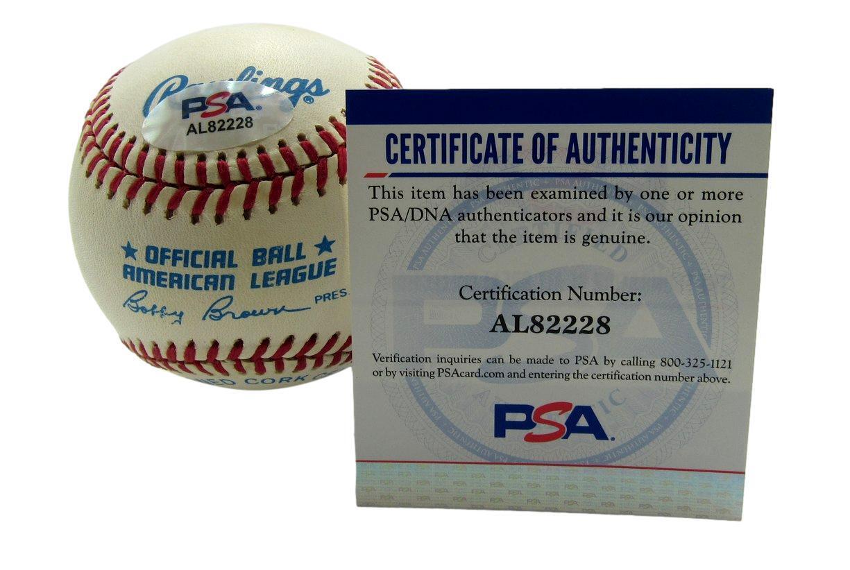 William Bobby Robinson Signed OAL Baseball Negro League Detroit Stars PSA/DNA