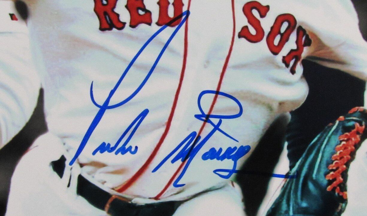 Pedro Martinez HOF Autographed 16x20 Photo Boston Red Sox Beckett 176570