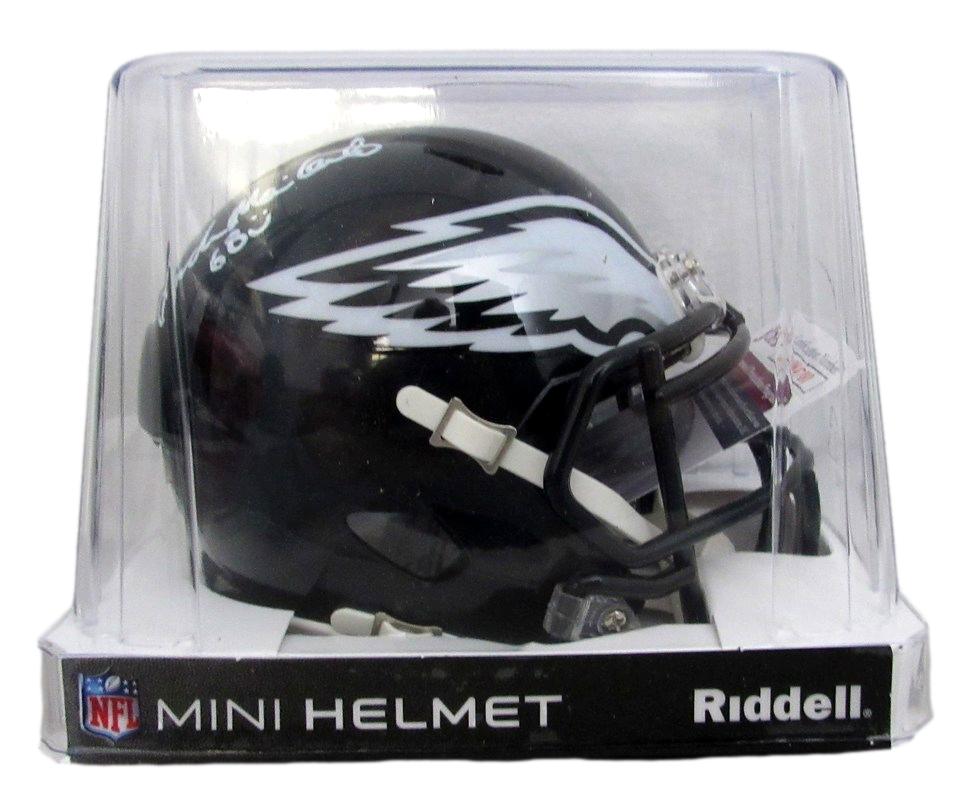 Jordan Mailata Autographed Mini 2022 Alternate Football Helmet Eagles JSA 183542