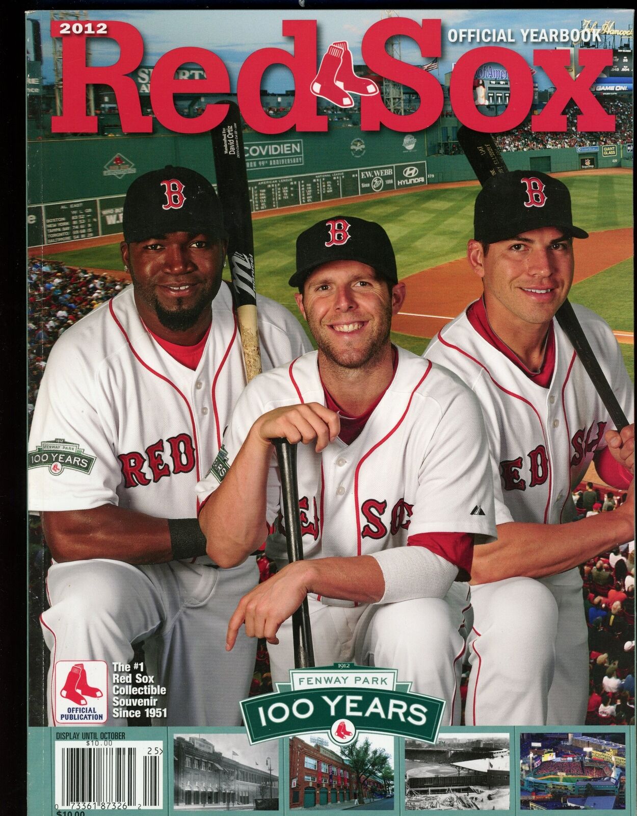 2012 Boston Red Sox Official Yearbook 177664