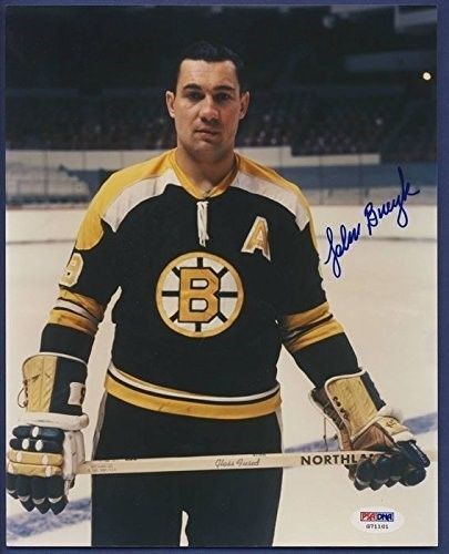 JOHN BUCYK Bruins Signed/Autographed 8x10 Photo PSA/DNA 132823