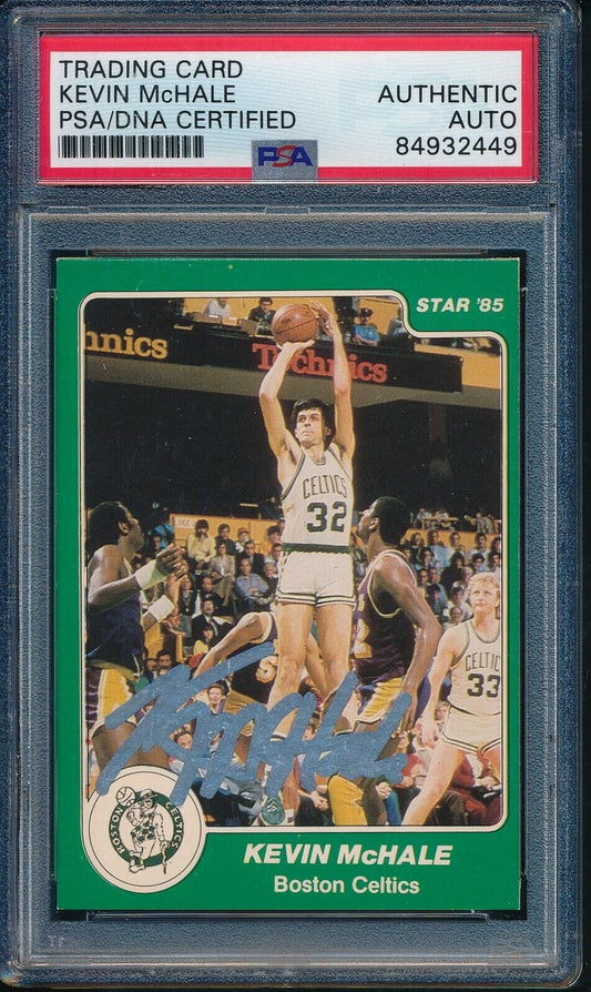 1983 Star Co. #6 Signed/Autographed Kevin McHale HOF Boston Celtics PSA/DNA