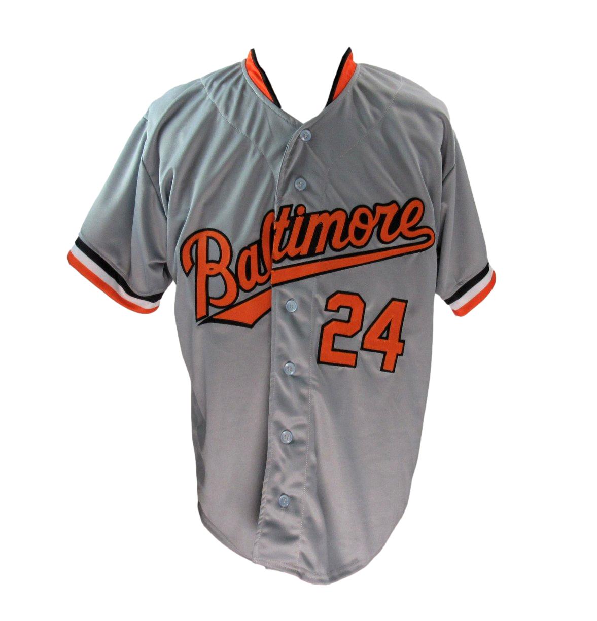 Rick Dempsey Autographed/Inscr Gray Custom Baseball Jersey Orioles JSA 183331