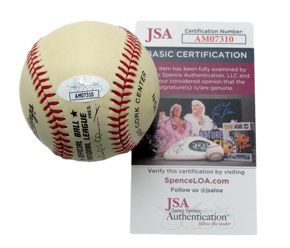 Gene Hermanski Signed/Autographed ONL Baseball Brooklyn Dodgers JSA 185596