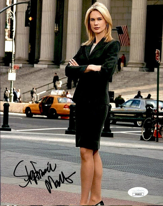 Stephanie March Actress "Law and Order SVU" Signed/Auto 8x10  Photo JSA 162169