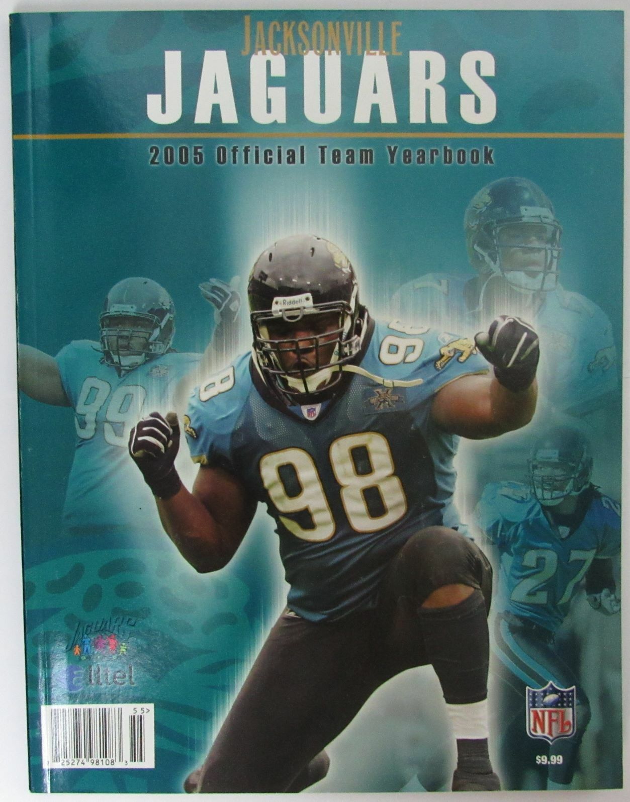 2005 Jacksonville Jaguars Football Official Team Yearbook 146012